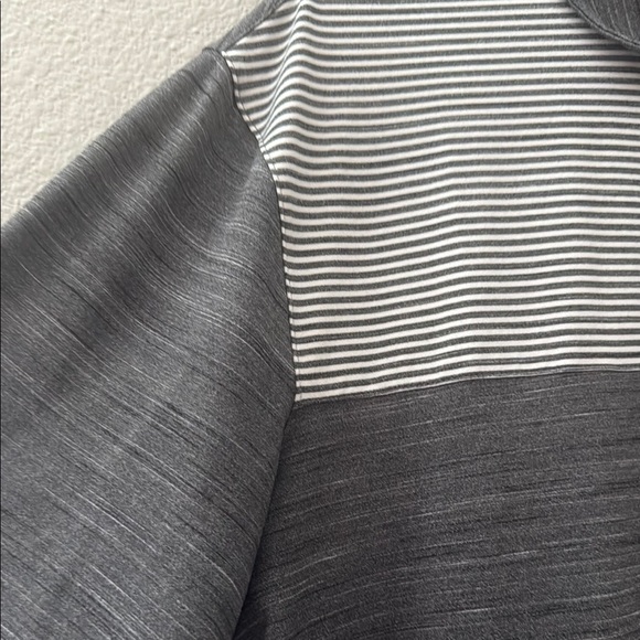 Puma Gray Textured Polo Shirt - Picture 4 of 5